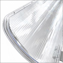 линейный светильник ДСП 12-2Х10-001 УХЛ1 Svet под 2 led лампы - прозрачный рассеиватель