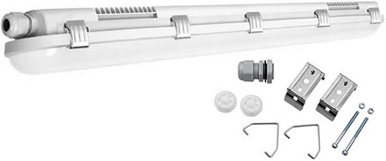 линейный led светильник Ledvance DP 1200 32W 865 IP65 GY - внешний вид