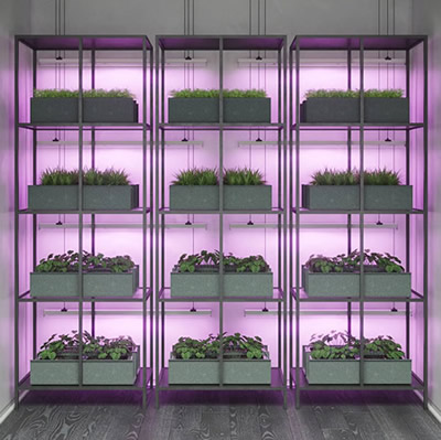 led светильник Gauss Fito LED TL - пример использования