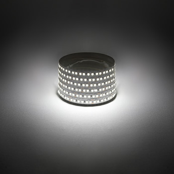 led лента LS2835-14,4-180-12-4000K-IP20-1 year-5m "Эра" - включенная