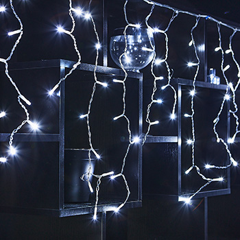 led гирлянда Uniel ULD-B10005-480/TTK White IP44 - пример использования