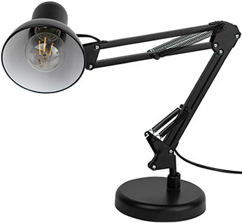 настольный светильник N-214-E27-40W-BK "Эра" - внешний вид