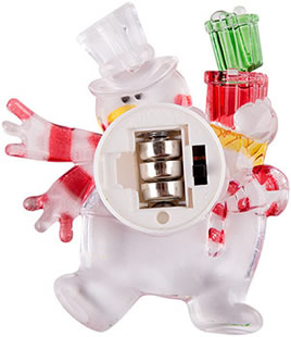 led фигурка Neon-Night 501-022 на присоске - питание от 3 батареек LR41