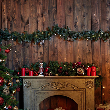 led гирлянда Uniel ULD-S0500-050/DGA Warm White IP20 - пример использования