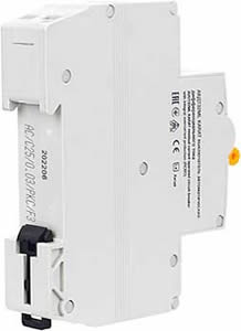 дифавтомат IEK АВДТ32МL Karat - вид с тыльной стороны