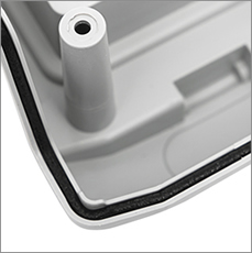 бокс пластиковый навесной EKF ux65-4-n Unix65 - особенности конструкции