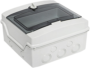 бокс пластиковый навесной EKF ux65-8-n Unix65 - внешний вид