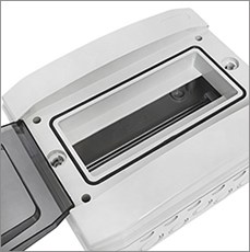 бокс пластиковый навесной EKF ux65-12-n Unix65 - особенности конструкции