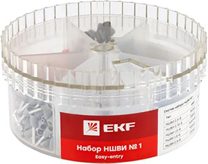 набор наконечников НШВИ №1 EKF - упаковка