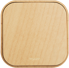 переключатель 1-клавишный Legrand 782264 Quteo дерево - внешний вид