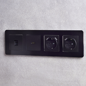 электроустановочные изделия IEK Brite - пример установки