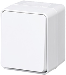 выключатель 1-клавишный Systeme Electric AtlasDesign Profi54 с самовозвратом - внешний вид