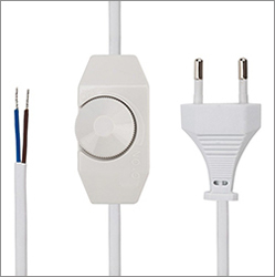 сетевой шнур 2 м Rexant 11-1139 (ШВВП 2 х 0,75 кв.мм) с диммером - внешний вид