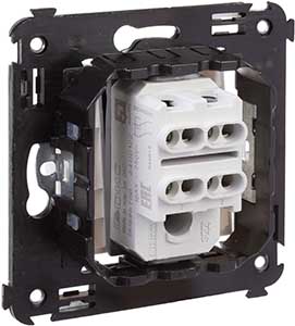 инвертор 1-клавишный DKC Avanti - вид сзади