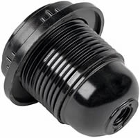 патрон карболитовый E27 EKF с кольцом - внешний вид