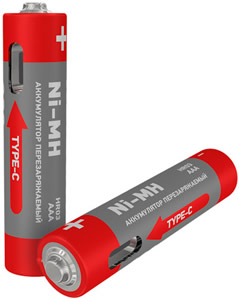 аккумуляторные батареи АAA Rexant 30-2033 - внешний вид