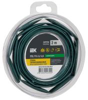 Трубка ТУТнг-LS 3/1,5мм зеленый 2м инд.упаковка IEK