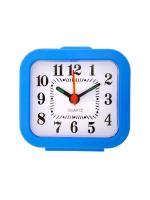 Часы-будильник квадрат 1*R6 синий