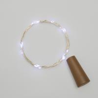 купить Гирлянда нить 2м белый 20свд IP20 медный провод Роса с пробкой 3хLR44 в Иванове Гирлянда нить 2м белый 20свд IP20 медный провод Роса с пробкой 3хLR44