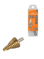 купить Сверло по металлу ступенчатое 9,0-36,0мм шаг 3мм HSS TDM в Иванове Сверло по металлу ступенчатое 9,0-36,0мм шаг 3мм HSS TDM