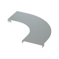 Крышка на угол гориз. 90град. осн.600 R=600мм в компл. с крепежн. элемент. и соед. пласт