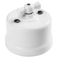 купить Бирони белый переключатель 1кл открытая 10А IP40 пластик в Иванове Бирони белый переключатель 1кл открытая 10А IP40 пластик