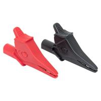 купить Зажим-крокодил 20А красный, черный пластик EKF Expert в Иванове Зажим-крокодил 20А красный, черный пластик EKF Expert