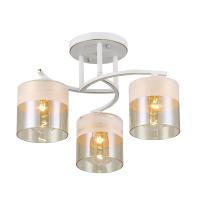 купить Светильник потолочный (люстра) 3*40Вт E27 белый/патина  в Иванове Светильник потолочный (люстра) 3*40Вт E27 белый/патина