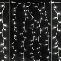 купить Гирлянда занавес 1,5*1,5м белый 368свд IP20 прозрачный провод (до 8мод) в Иванове Гирлянда занавес 1,5*1,5м белый 368свд IP20 прозрачный провод (до 8мод)