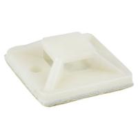 Площадка монтажная самоклеящаяся 30*30мм белый EKF 20шт