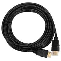 купить Кабель HDMI-HDMI 5м черный Стандарт 1.4 Gold в Иванове Кабель HDMI-HDMI 5м черный Стандарт 1.4 Gold