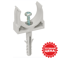 Derzhatel_dlya_truby_16mm_plastik_seryj_IEK_10sht_s_dyubelem_915461 Derzhatel_dlya_truby_16mm_plastik_seryj_IEK_10sht_s_dyubelem_915461