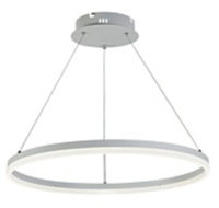 купить Светильник подвесной (люстра) свд 70Вт 3000-6000K лм белый кольцо в Иванове Светильник подвесной (люстра) свд 70Вт 3000-6000K лм белый кольцо