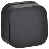 купить Глори черный выключатель 1кл открытая 10А IP20  в Иванове Глори черный выключатель 1кл открытая 10А IP20