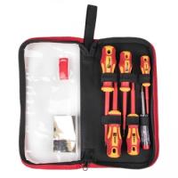 купить Набор отверток диэлектрических 6шт EKF НИО-06 Master в Иванове Набор отверток диэлектрических 6шт EKF НИО-06 Master