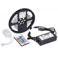 купить Лента свд 12В 14,4Вт/м 60свд/м RGB 5050 IP20 IEK 5м комплект в Иванове Лента свд 12В 14,4Вт/м 60свд/м RGB 5050 IP20 IEK 5м комплект
