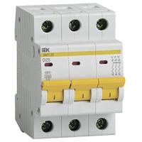 купить Автомат 3Р 25А D 4,5кА ВА47-29 IEK в Иванове Автомат 3Р 25А D 4,5кА ВА47-29 IEK