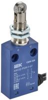 Выключатель концевой толкатель с роликом IP67 C6N-124 IEK нажимной, резьбов. крепление