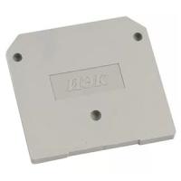 Заглушка для зажима на DIN-рейку 4-6мм2 35-50А серый IEK