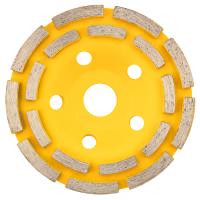 купить Чашка алмазная шлифовальная, двухрядная 125*22,2мм KRANZ в Иванове Чашка алмазная шлифовальная, двухрядная 125*22,2мм KRANZ