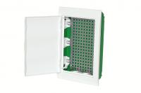 Бокс 36мод встраиваемый  белый белая дверь IP41 Сity9 Box Systeme Electric СЛАБОТОЧНЫЙ