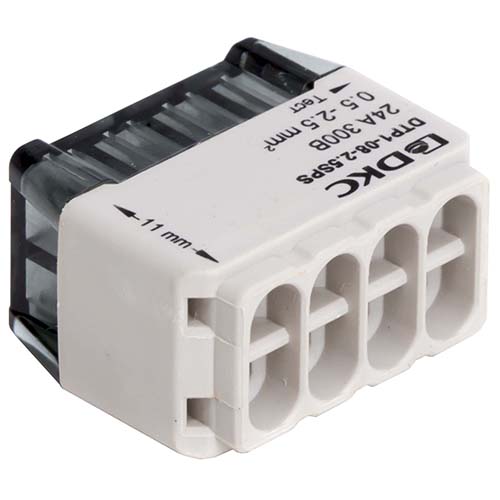 купить Клемма 8*2,5мм2 компактная серый DKC 2 шт в Иванове Клемма 8*2,5мм2 компактная серый DKC 2 шт