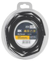 купить Трубка ТУТнг-LS 4/2мм черный 2м инд.упаковка IEK в Иванове Трубка ТУТнг-LS 4/2мм черный 2м инд.упаковка IEK
