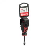 купить Отвертка шлицевая SL 6,5*38мм EKF Master в Иванове Отвертка шлицевая SL 6,5*38мм EKF Master