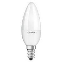 Лампа свд 220В E14 6,5Вт 2700К 550лм свеча B35 матовая Osram