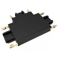купить Коннектор черный T-обр. Jazzway MTR16 CT-BL  в Иванове Коннектор черный T-обр. Jazzway MTR16 CT-BL