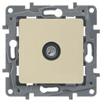 купить Этика кремовый розетка TV оконечная скрытая 1-ая  в Иванове Этика кремовый розетка TV оконечная скрытая 1-ая