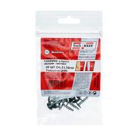 Саморез прессшайба сверло 4,2*16мм белый 20шт