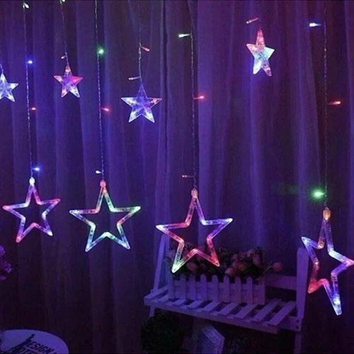 купить Гирлянда занавес 2*1м мульти 138свд с контроллером IP20 прозрачный провод 8 режимов в Иванове Гирлянда занавес 2*1м мульти 138свд с контроллером IP20 прозрачный провод 8 режимов