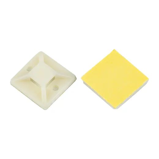 Площадка монтажная самоклеящаяся 20*20мм белый EKF 20шт